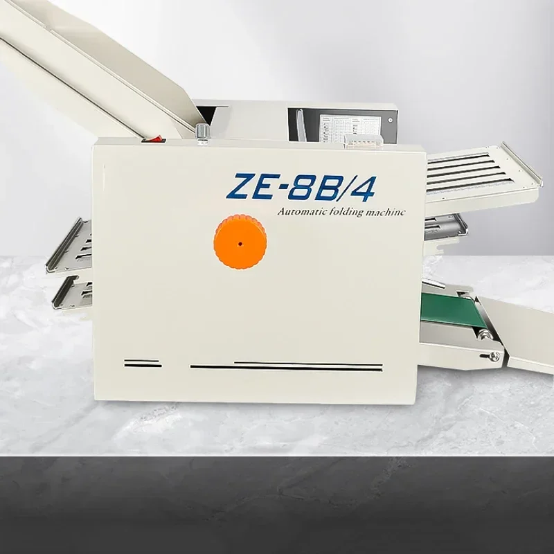 New Upgrade ZE-8B/4 Electric Folding Machine Fully Automatic Order Folding Machine Graphic Post-print Folding Machine