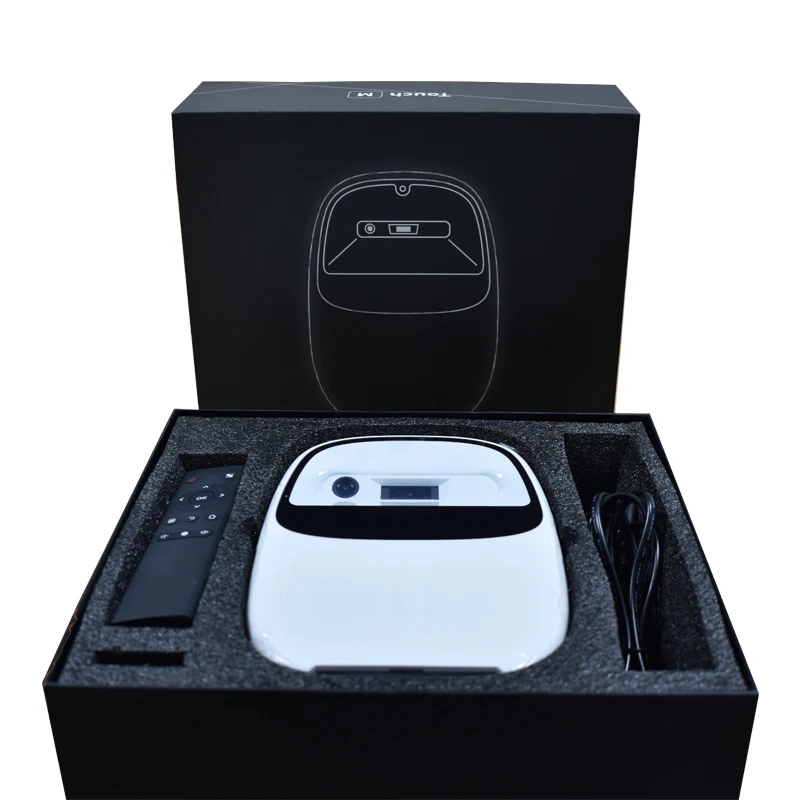 

New Outdoor Portable Smart Mini Projector 4k Android 8 high definition 1080 Video Wifi 6 Home Theater 2024 Light Emitting Diode