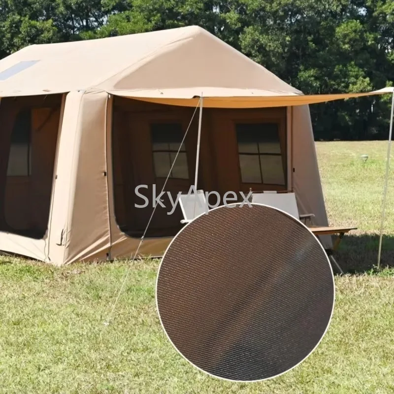 Large Waterproof Two-Room Inflatable Canopy Tent Windproof  UV Protection  For Family Outdoor Camping Hiking Picnic Travel Beach