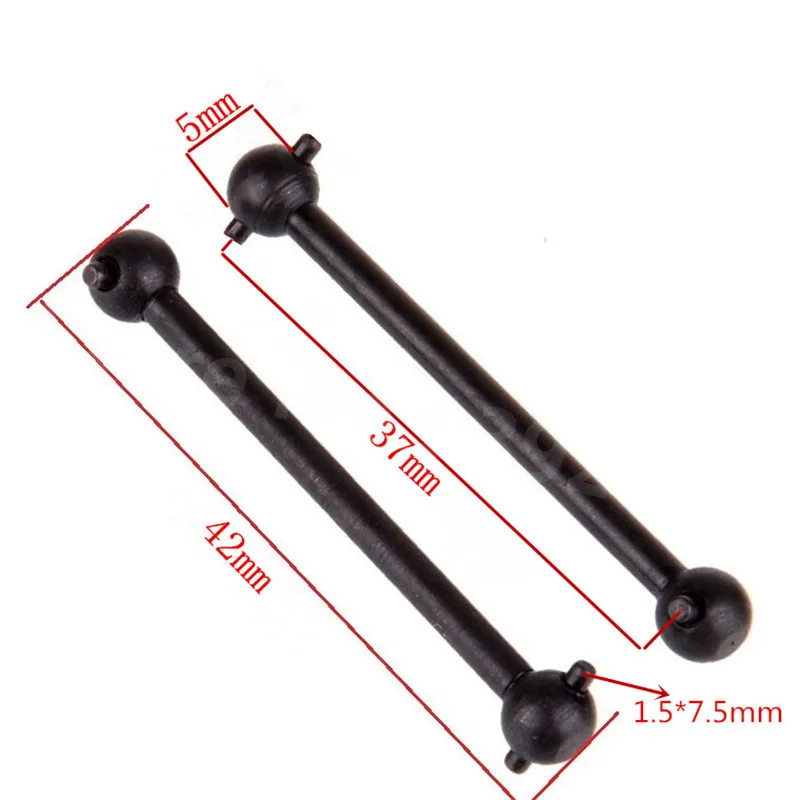 2Pcs 86019 HSP 1/16 Parts Centre Rear Dogbones For RC Cars Nitro Truck Buggy Kingliness METERO PROUDMAN Starpace