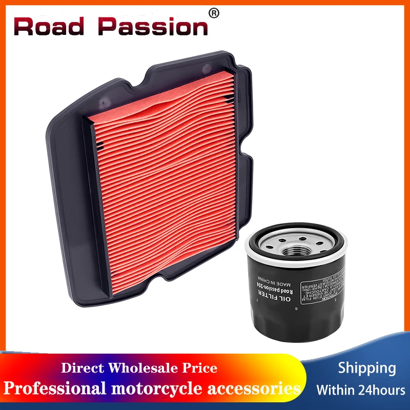 Motorcycle Air Filter Cleaner& Oil Filter For HONDA Goldwing F6B GL1800BD Deluxe GL-1800B HPNM Audio/Comfort/Navi/ABS GL-1800-HP