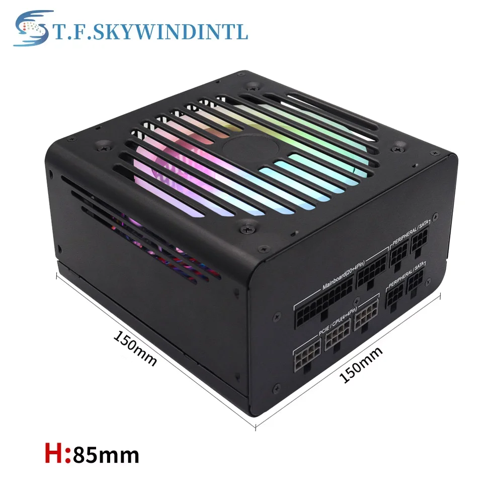 700w Fully Modular ATX Gaming Power Supply - 80Plus Gold Certified - Ideal for High-Performance Gaming Desktops