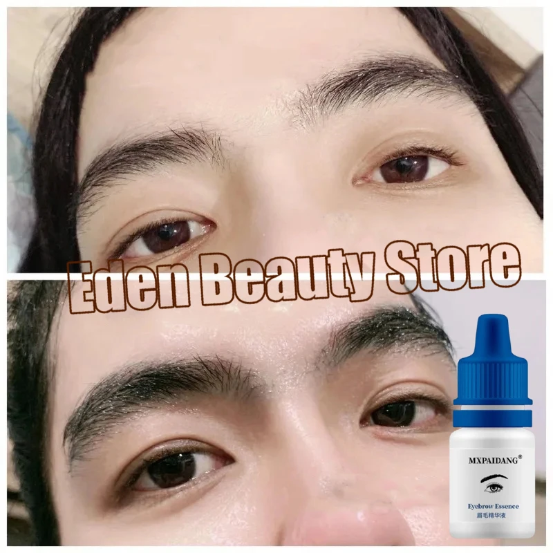 Augenbrauenwachstumsserum, Wimpern-Haarwachstum, Anti-Haarausfall-Produkt, verhindert Haarausfall, volleres, dickeres, verlängertes Augenbrauen-Make-up