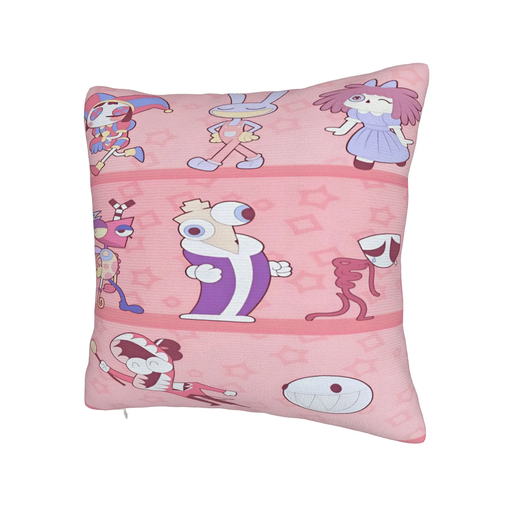 A-Amazing D-Digital C-Circus T-TADC Pillow Cover  Comfy Cushion Cover Funny Pillow Case For Couch Sofa Bedroom