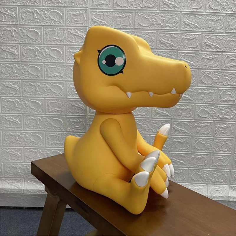 Hot Anime 1:1 Digimon Adventure Agumon Action Figure Large Size Movable Hand Figurine Fashion Collection Model Statue Toys Gifts