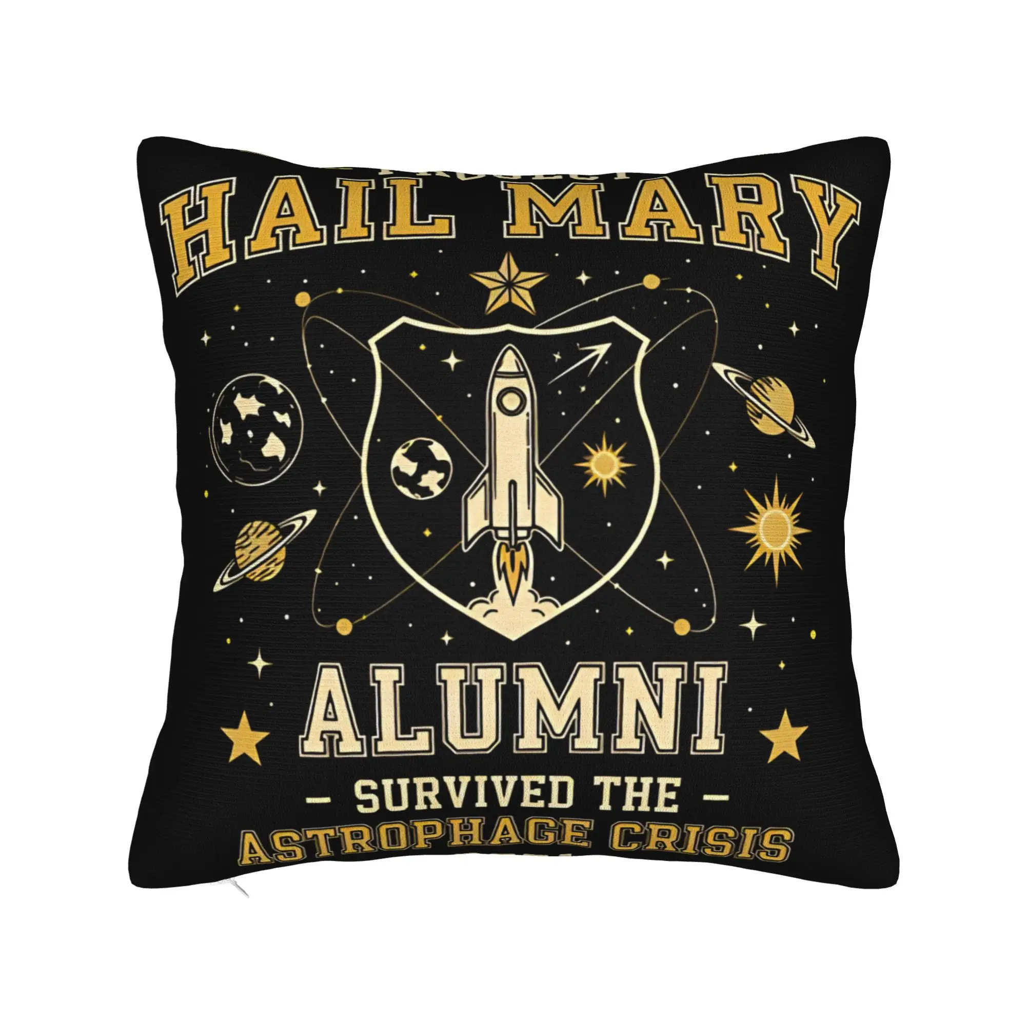 Project Hail Mary Pillow Case  Kawaii Pillow Cover Soft Pillowcases For Wedding Party Home Decor