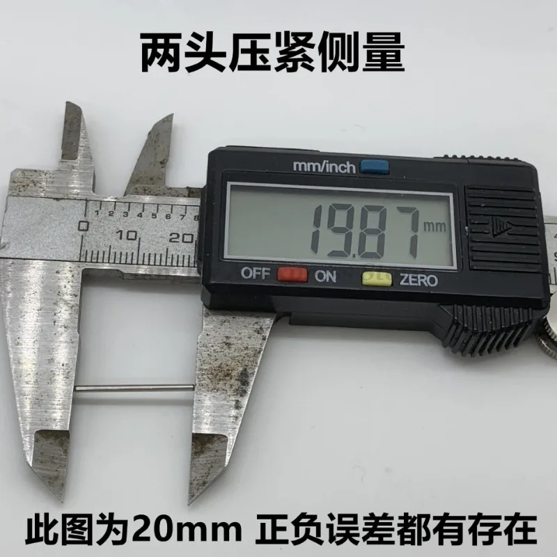 Watch Band Spring Pins1.0mm Thick Metal Spring Bars 8/9/10/11/12/13/14/15/16/17/18/19/20/21/22/23mm Strap Pins Watch Repair Tool