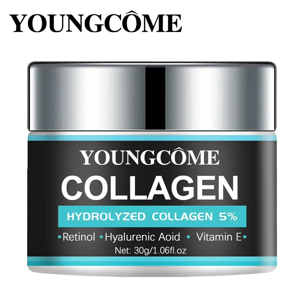 YOUNGCOME Retinol colágeno para hombres arrugas suaves día y noche Retinol crema Facial hidratante crema hidratante Reparación de la piel
