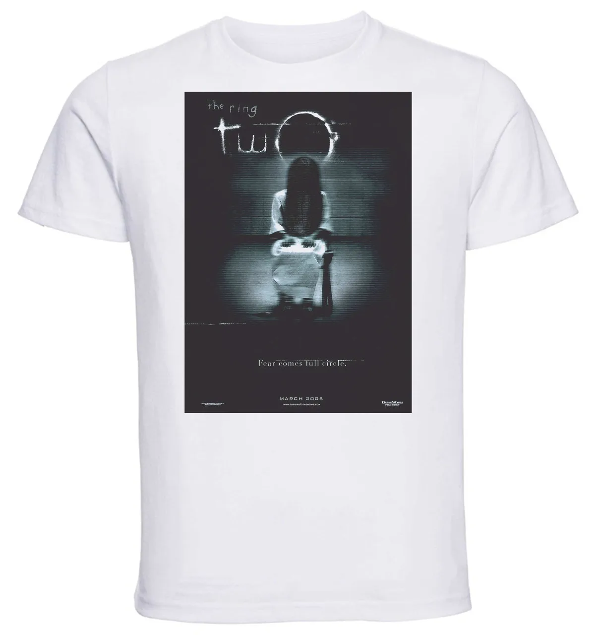 T-shirt Unisex - White - The Ring Two Playbill