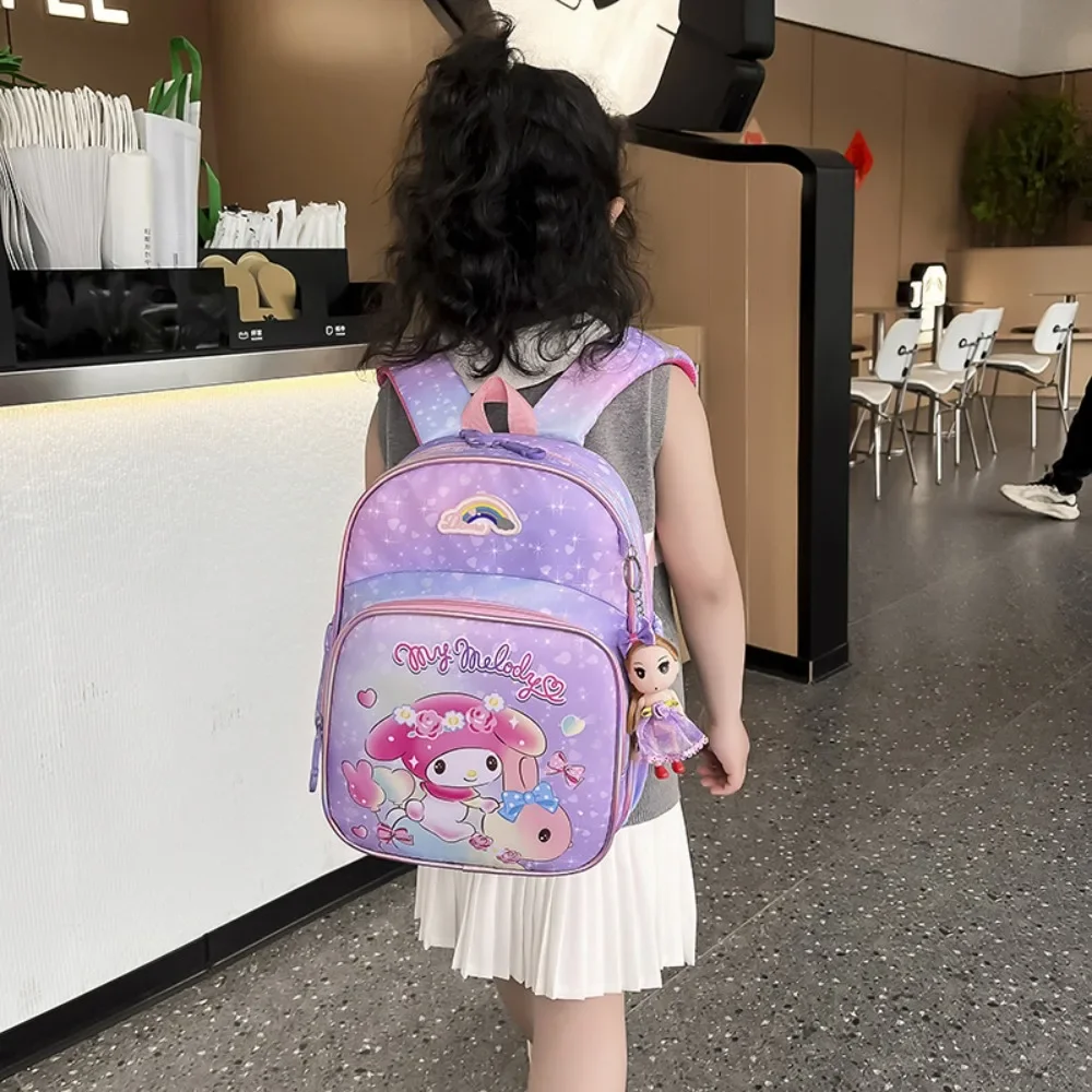 Children's Kulomi cute backpack printed Oxford cloth cartoon kindergarten large-capacity lightweight small school bag