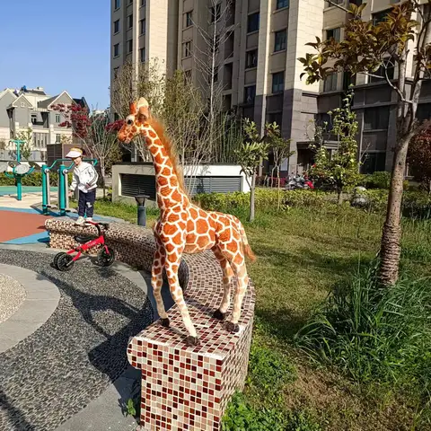 8 best sales stor plyschgiraff - №5