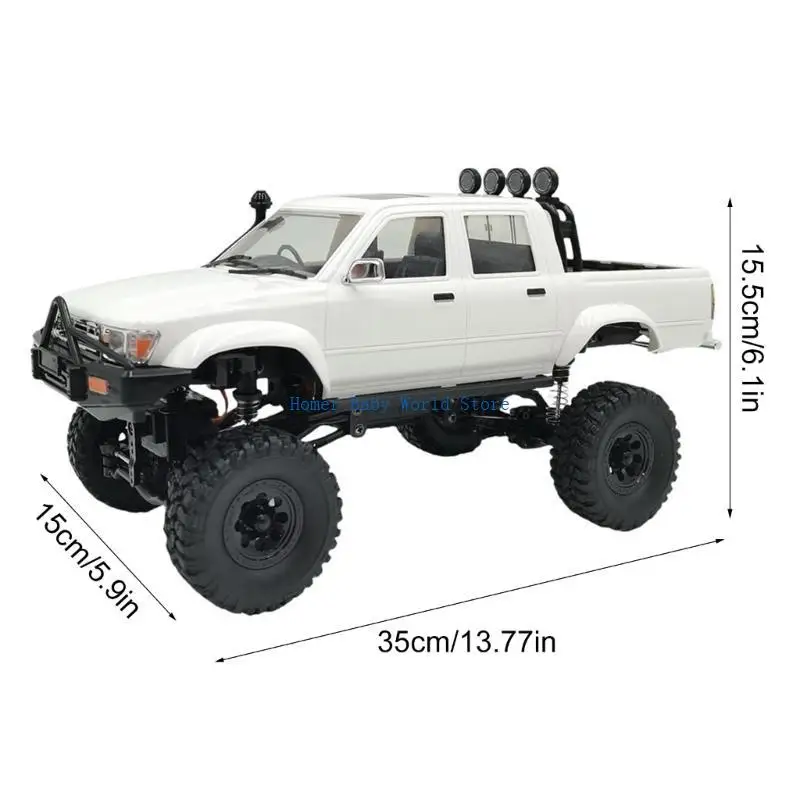 B2QD Điều khiển từ xa mạnh mẽ Đồ chơi xe địa hình Crashproof Crawler Girl Boy Đồ chơi ngoài trời