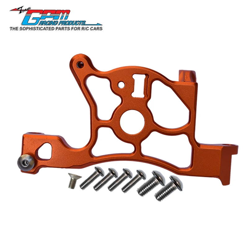 GPM TRAXXAS 1/10 Rustler 4X4 VXL-67076-4 Per supporto coperchio ingranaggi cilindrici posteriori in alluminio