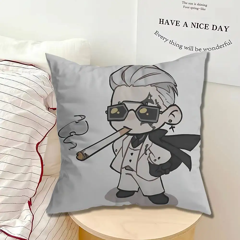 Maeno Aki Tsugino Haru ZENO Pillow Case Square Bedroom Sofa Leisure Comfort Cushion Car Home Decoration 5