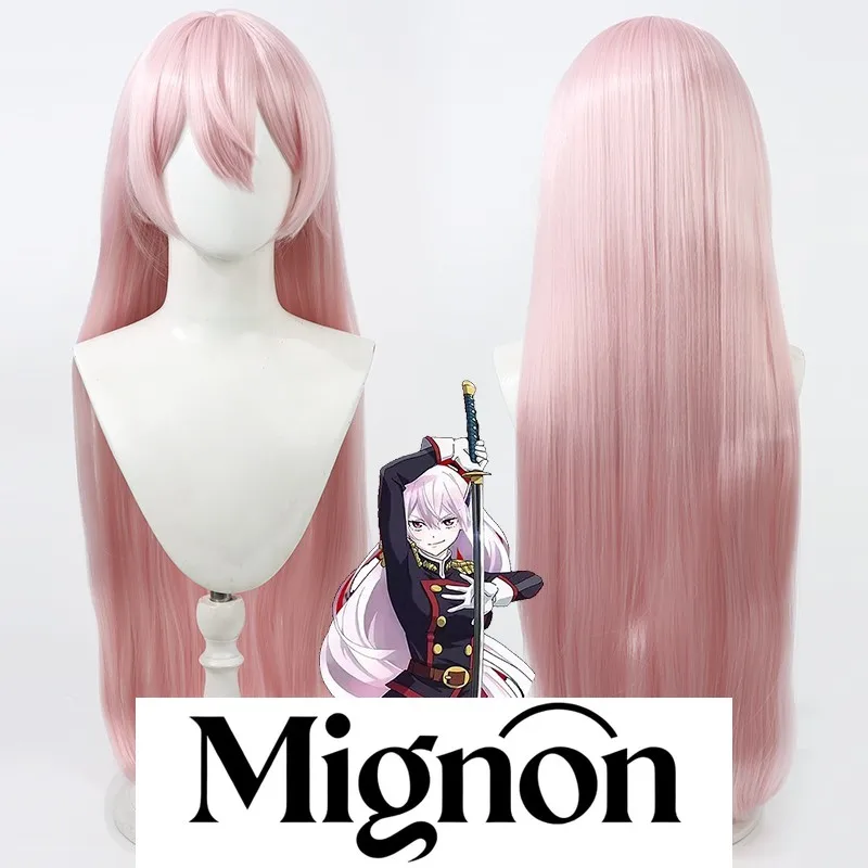 

Mato Seihei no Slave Uzen Kyoka cosplay wig pink scalp Halloween gift