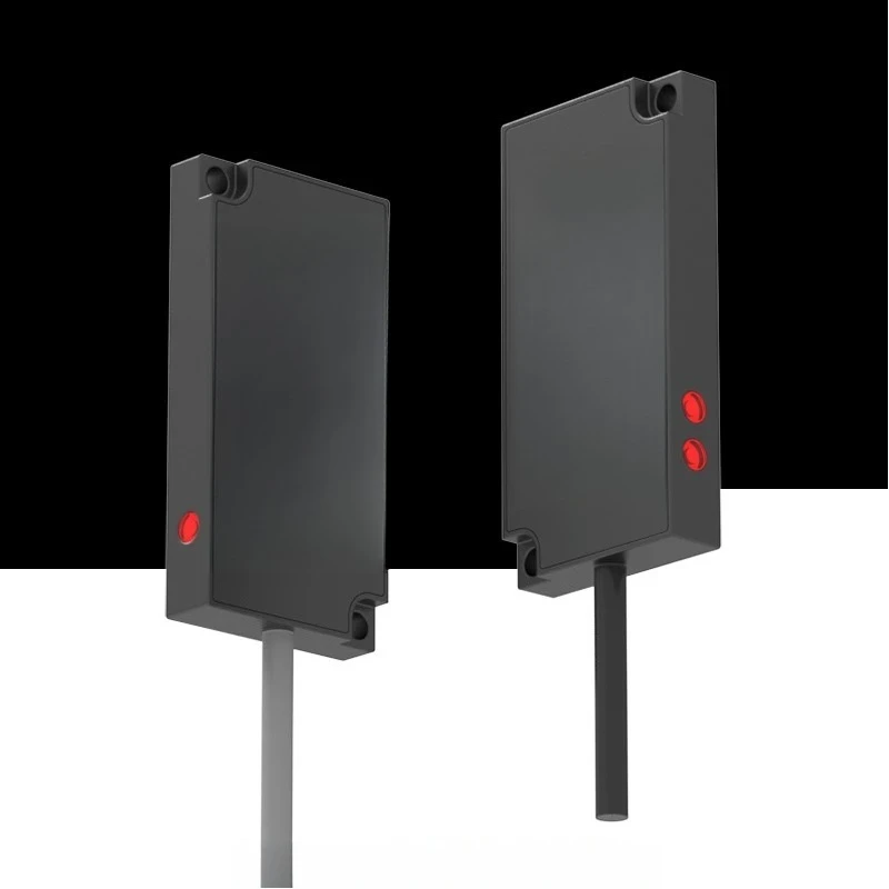 Through-beam Edge Detection Sensor for Industrial Manufacturing High Precision ETD-0612 Correction Sensor RS485