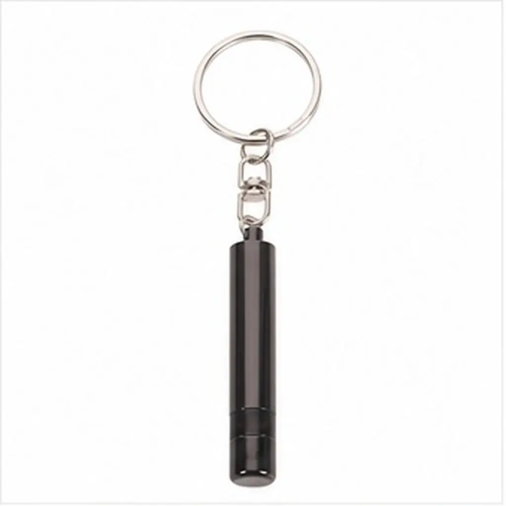 Static Electricity Remover Keychain 2 Inch Black Anti Static Keychain for Car Doors Elevator Button Shock Removal Portable