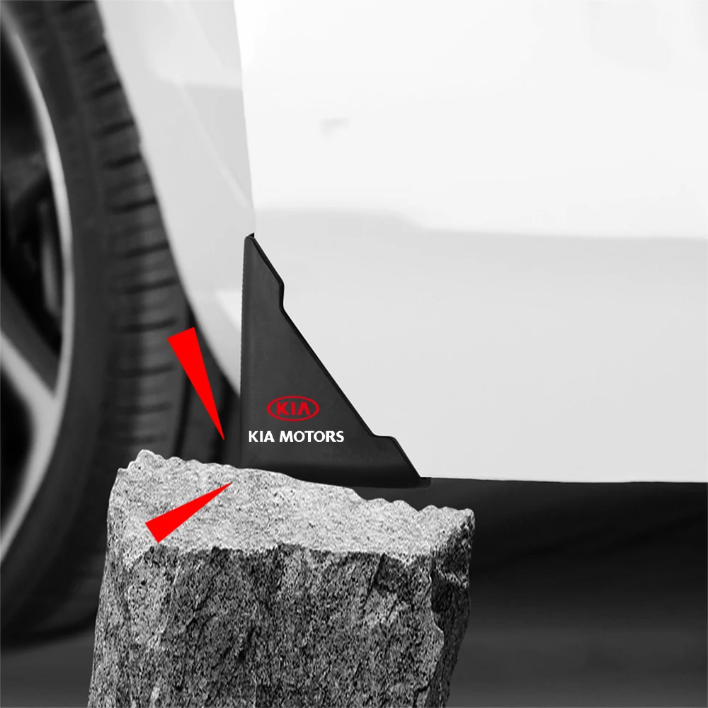 

2 Pack Silicone Door Corner Cover Bumper Protection Sticker for Kia Sportage Ceed Picanto Rio ProCeed Niro 5 3 4 K7 K5 K8 K3 Ray