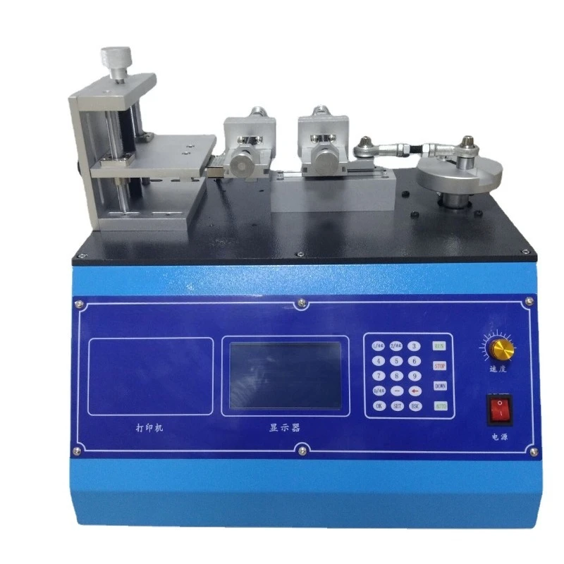 

Headphone terminal plug-in life testing machine
