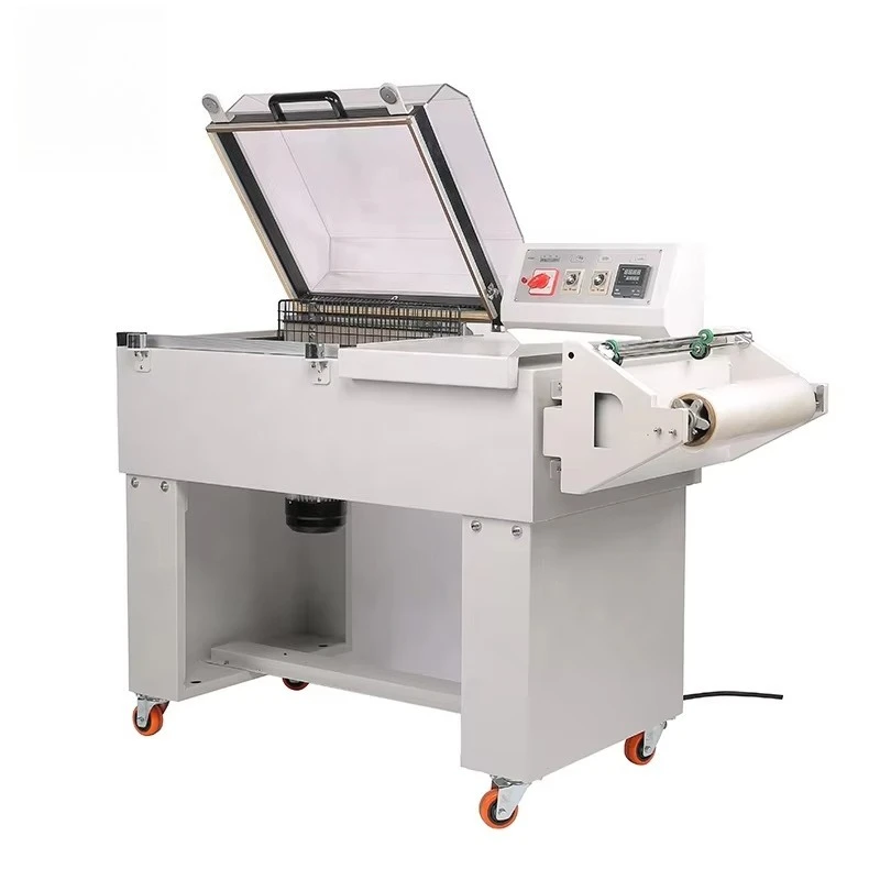 Automatic Hand Wrapper Electrical Film Shrink Packing Auto Sealing Cutting Heat Shrink Wrapping Machine for Appliances