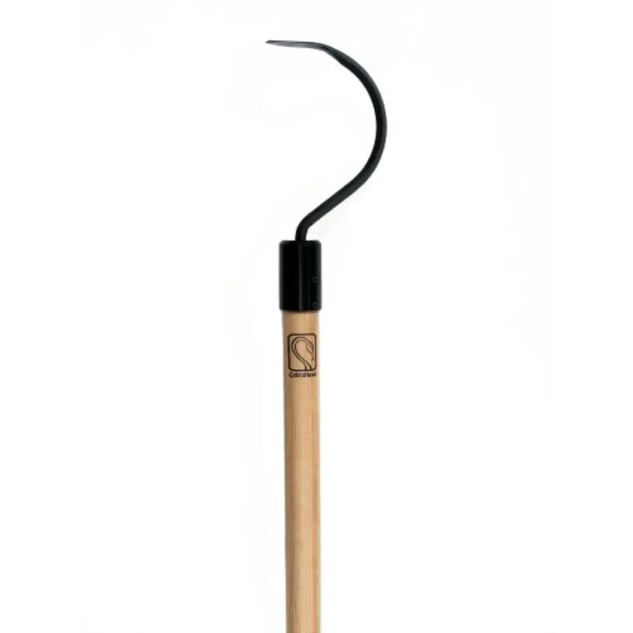 

CobraHead® Long Handle Weeder and Cultivator Garden Tool - Forged Steel Blade - Natural 60-Inch Hardwood Handle - Ergonomically