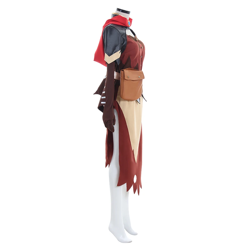 

Mercy Cosplay Game Costume Women Fancy Battle Uniform Skirts Suit Halloween Carnival Party Witch Disguise Dress Gown