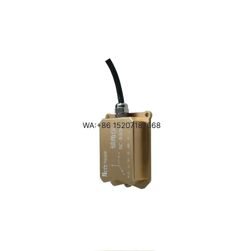 Wmwmnu Dual Axis MEMS Tilt Sensor High Precision 0.01 Degree Inclinometer for Industrial IoT Geotechnical and Structural