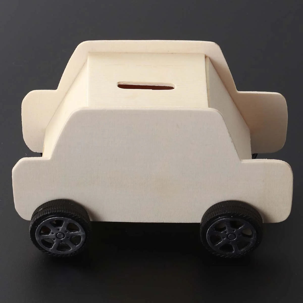 

Wooden Car Shaped Coin Bank Kids Diy Crafts Money Box Educational Toy Gift Wooden Saving Pot Children Project Home Decor Piggy