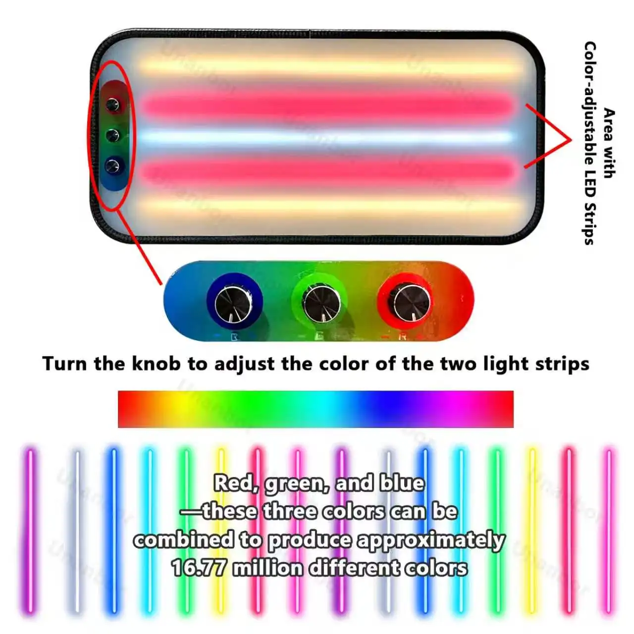 Professional PDR Light, Stepless Dimming, Dent Reflector Lamp, Suitable for All Body Colors and Lighting Conditions