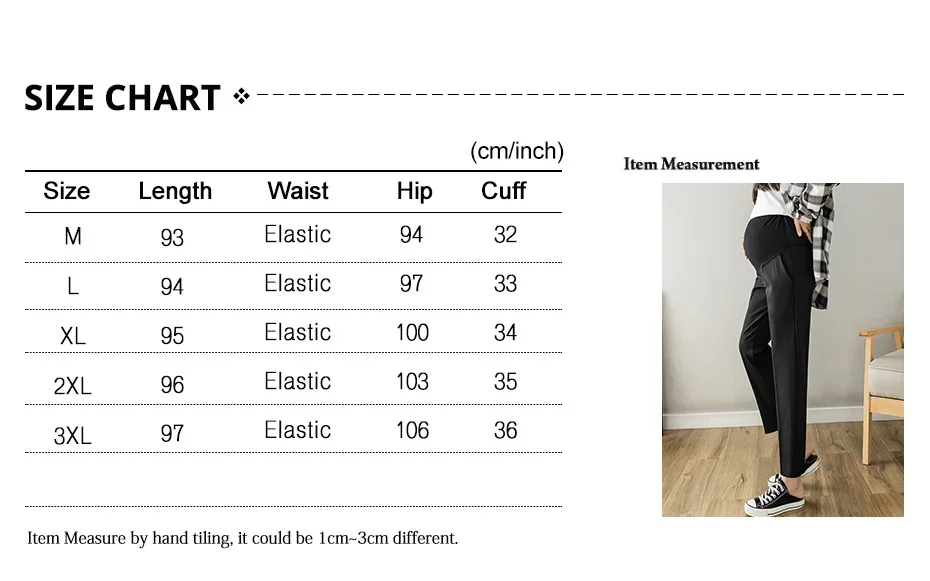 Maternity Work Pants Pregnancy Extender Office Wear Clothing Fashion Trousers Adjuster Premama Clothes