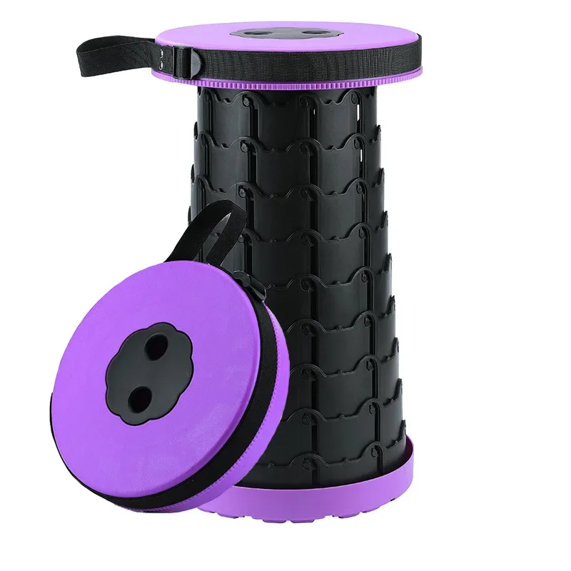 

Foldable Telescoping Stool Portable Retractable Stool for Adults Upgraded Collapsible Folding Seats with Load Capacity Adults