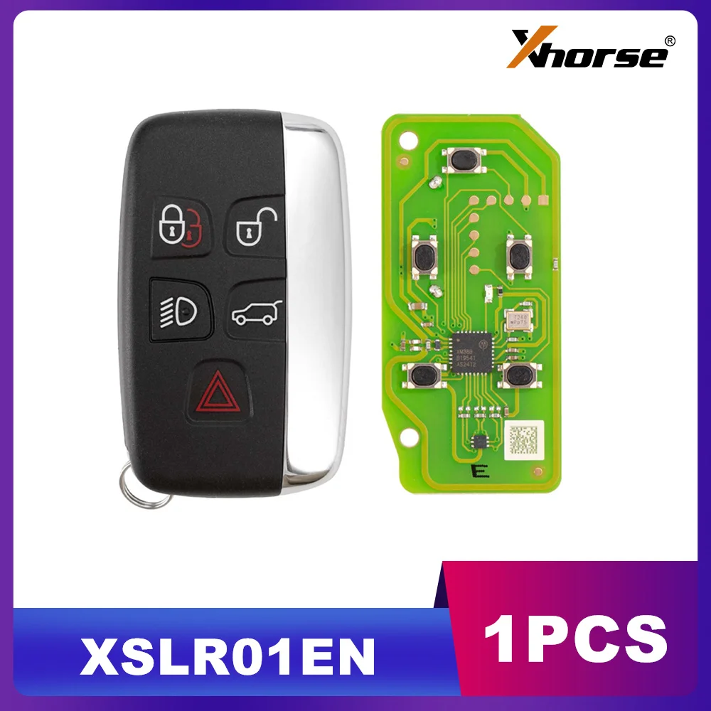 

1PCS Xhorse XM38 Type XSLR01EN for Land Rover Type XM38 Smart Key Newly add 8A 4D