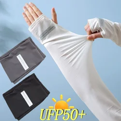 Ijs Uv Bescherming Mouwen Mannen Vrouwen Zomer Zon Verkoelende Arm Warmers Outdoor Fietsen Strand Ademende Arm Handschoenen Zweet Absorberend