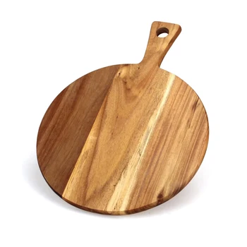 Wood Pizza Peel, Premium Pizza Board with Handle Lightweight Smooth Wooden Cutting Board,…