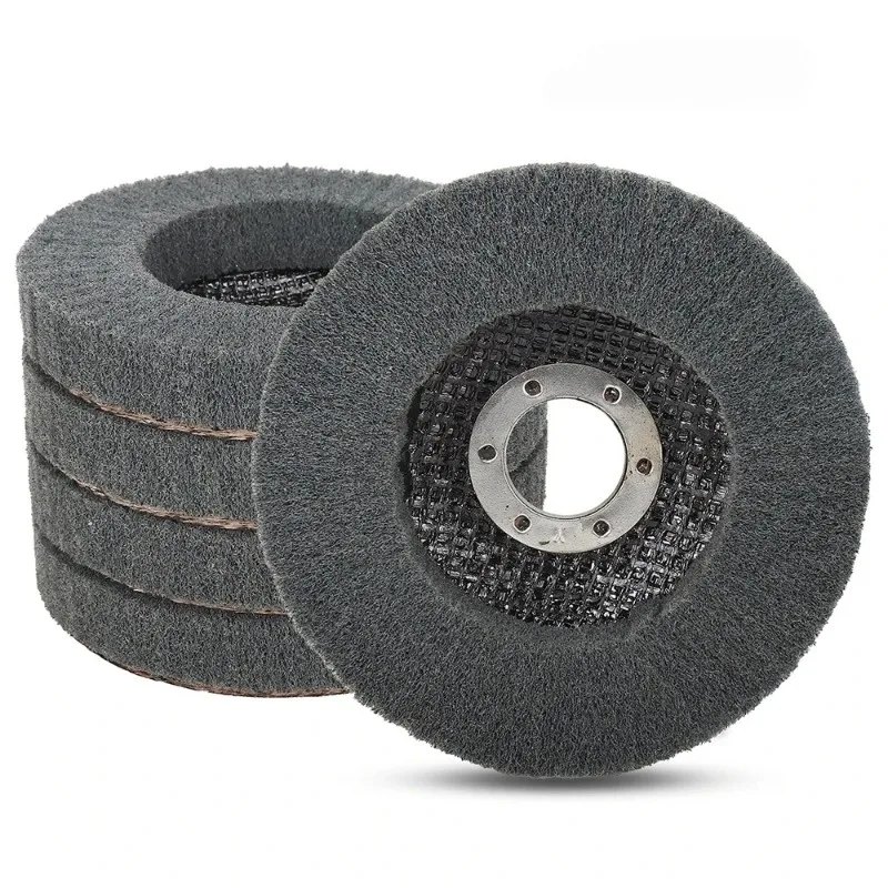 Nylon Fiber Flap Polishing Wheel Disc for Angle Grinder 800 Grit 4/4.5/5 Inch Wood Metal Buffing - Flap Disc