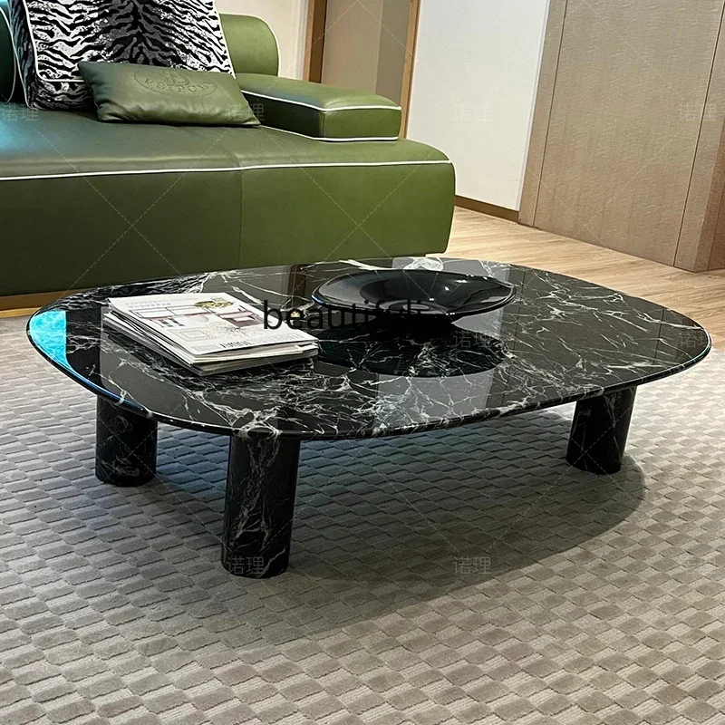 

Marble coffee table simple modern minimalist living room home designer creative coffee tableAA