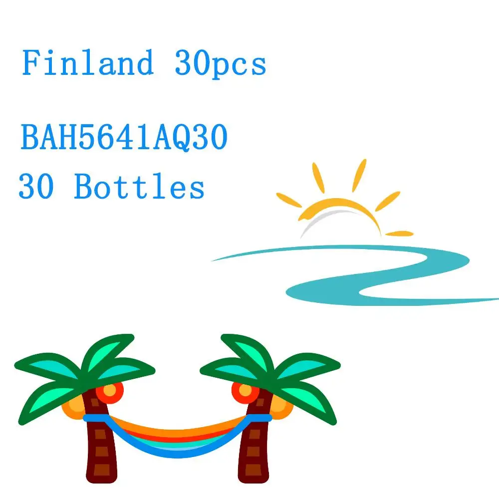 

30pcs to Finland 30 bottles BAH5641A