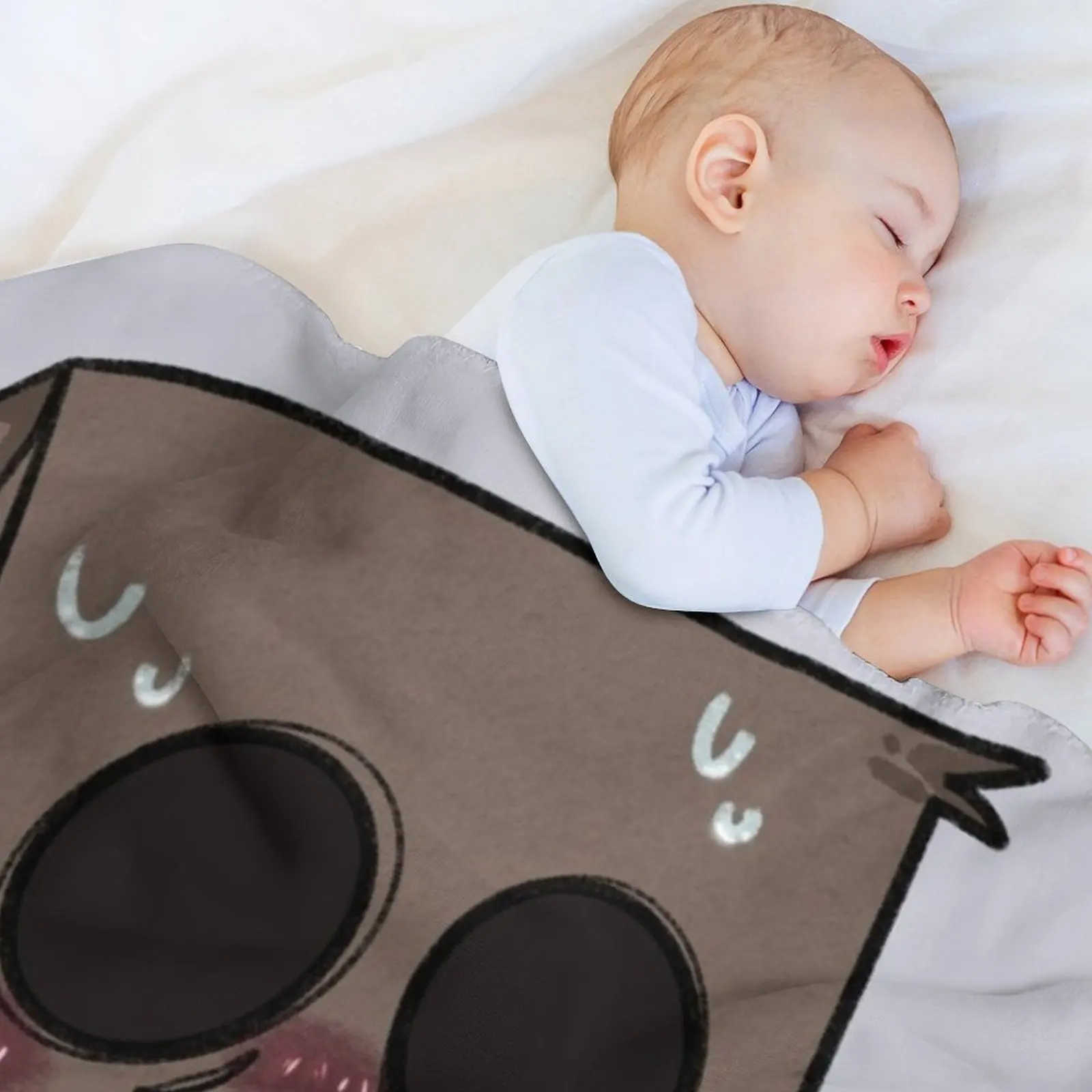 Mono!!! Throw Blanket Extra Large Throw Blankets For Sofas Decorative Sofas Custom Furrys heavy to sleep Blankets 3