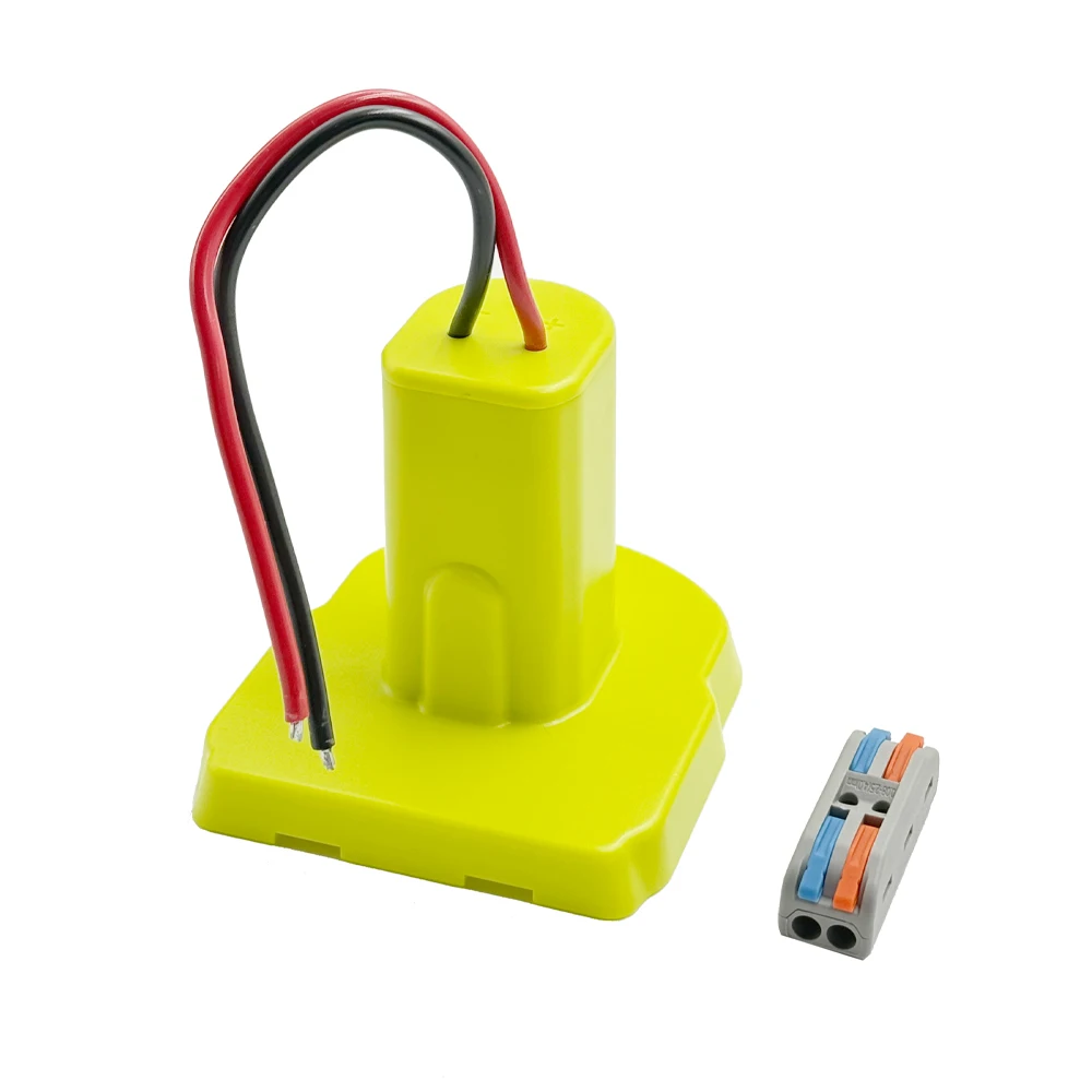 Power Wheels Adapter for Ryobi 18V Battery Switch DIY Battery Adapter Connector for Ryobi 18V Nimh/Nicd/Li-ion Battery