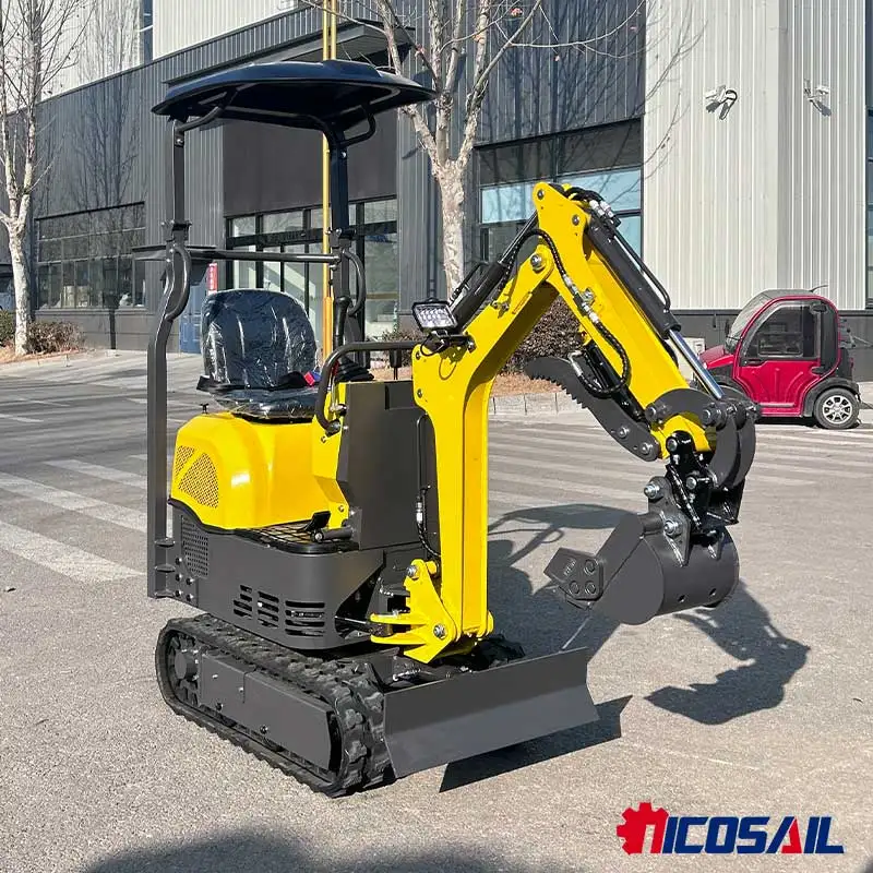 

Durable Mini 0.8ton Crawler Excavator - Suitable for Small Farm & Orchard Care，Suitable for narrow venues
