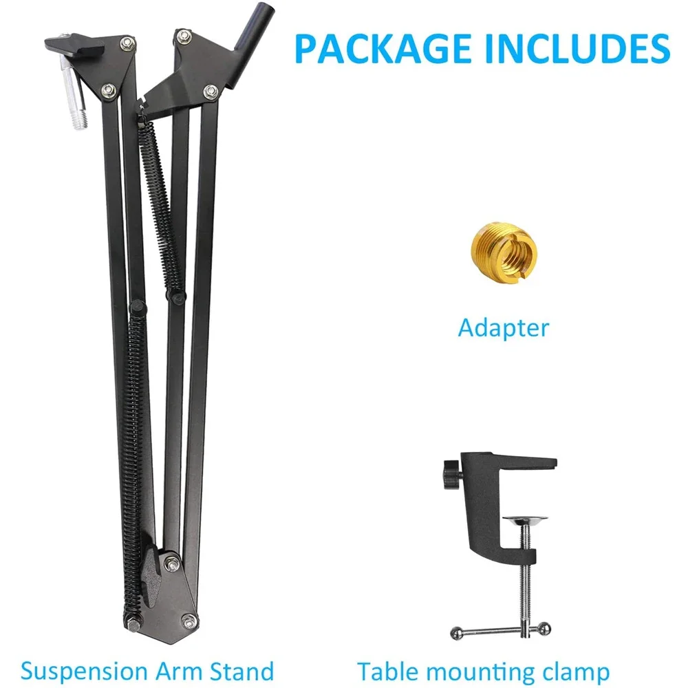 Razer Seiren X Mic Boom Arm con filtro Pop Mic Stand con paraspruzzi pelosi per Razer Seiren X supporto per microfono in Streaming