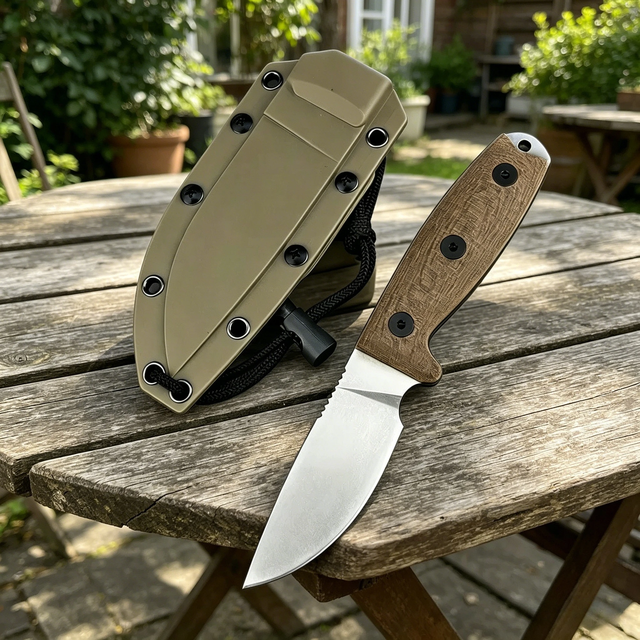 

Нож с фиксированным клинком из стали D2, рукоять G10, для охоты, кемпинга, туризма, сверхпрочный режущий инструмент, подарок для мужчин