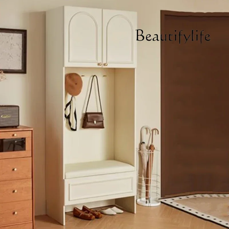 dY BJ Wooden Large Shoe Cabinet Events Salon Minimalist Interior Fashion Chinese Style Shoe Shelf Accent Muebles Unique Furnitur