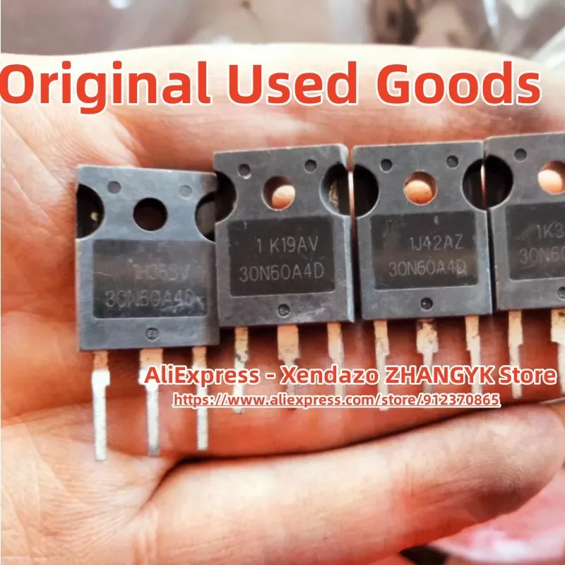 10pcs Original HGTG30N60A4D G30N60A4D 75A 600V TO-247 N-Channel IGBT with Anti-Parallel