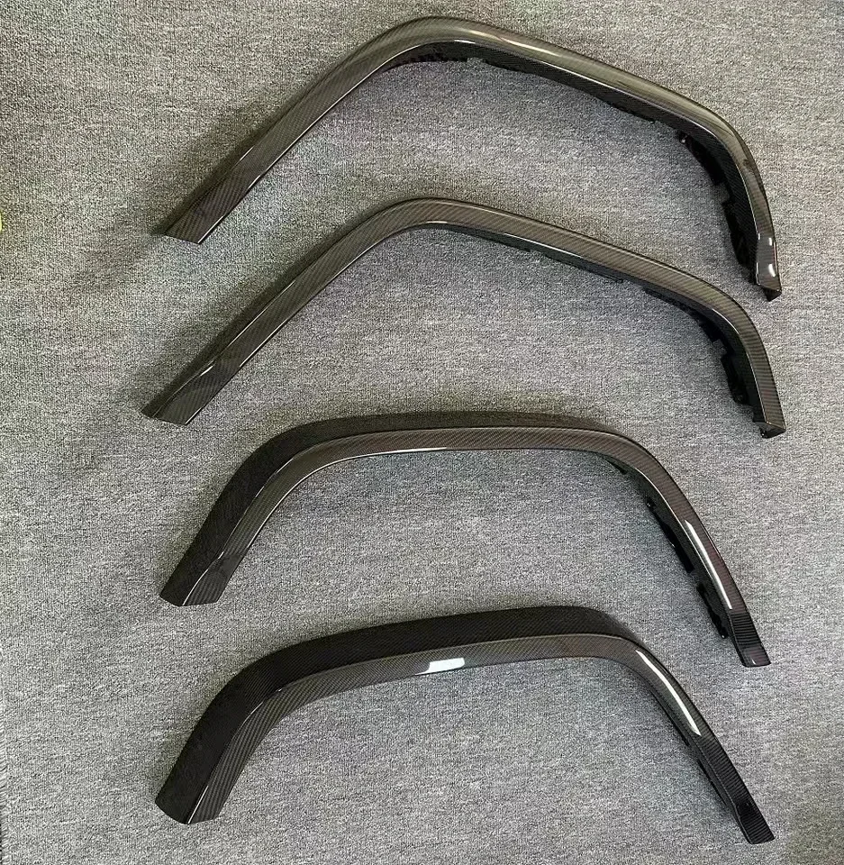 G Class W464 W463A G63 Replace Style Over Fenders Dry Carbon Fiber Car Accessories 2019 Year up Fender Flare Wheel Brow Arch