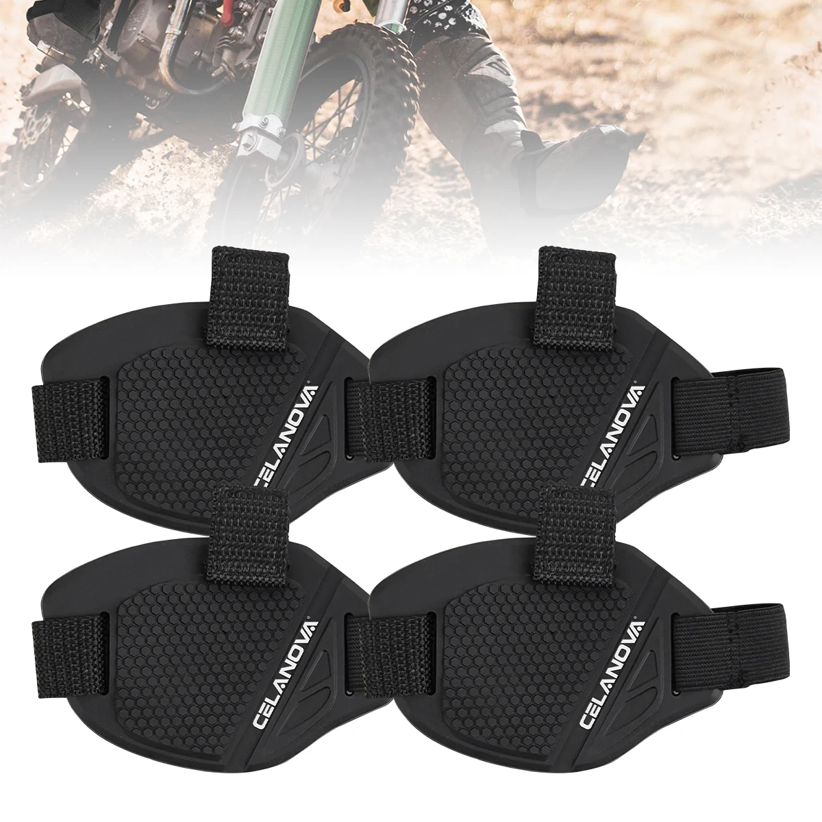 Wasserdichter Motorrad-Schalthebel-Schutz, Schuhschutz für Motorradfahrer, Schalthebel-Protektor für Herren, Motocross-Stiefelüberzug, Zubehör – Detail 11