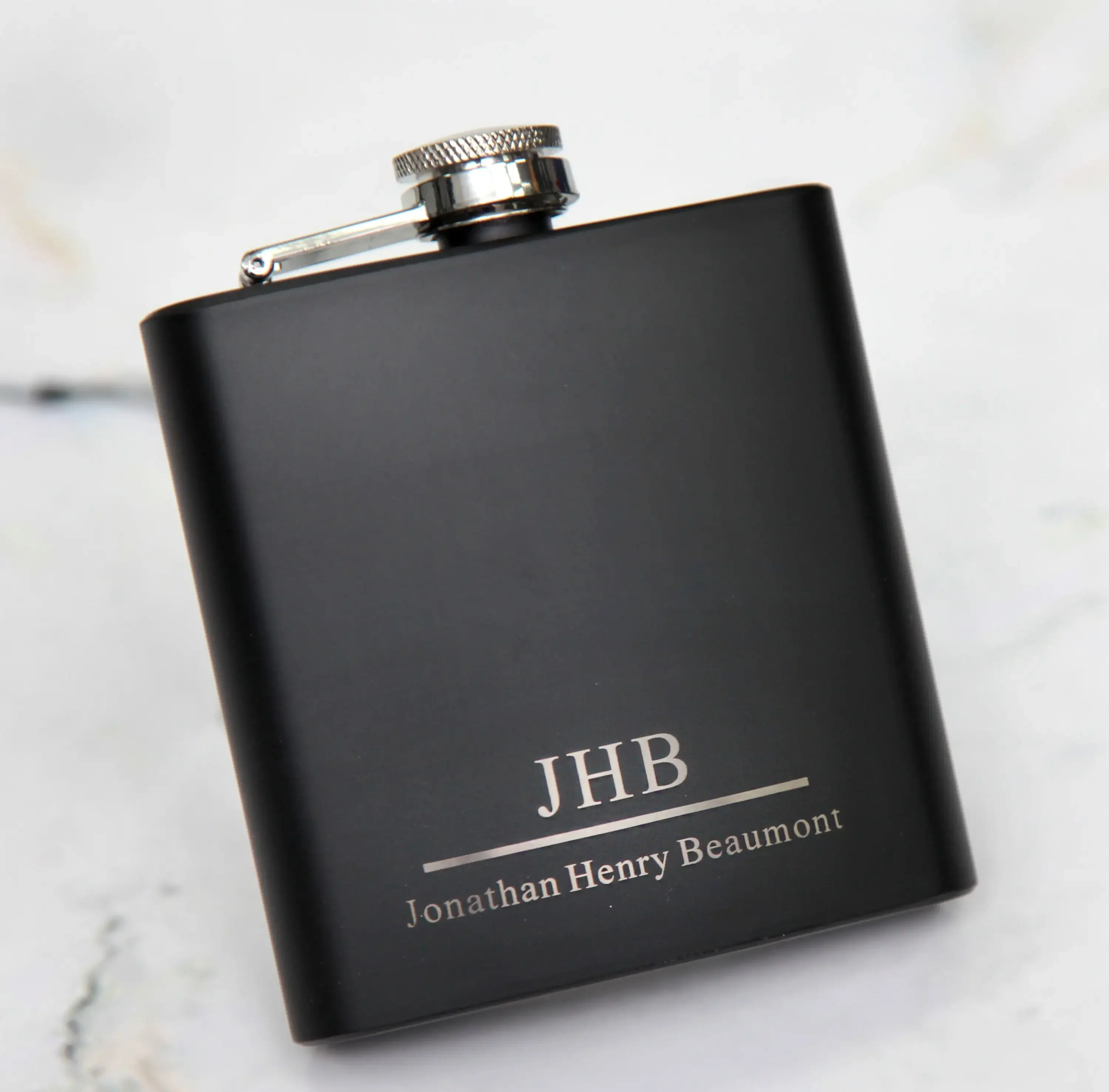 

Personalized Logo Hip Flask Set Birthday Gift Custom 6oz Stainless Steel Flask Wedding Favors Best Man Groom Gift Groomsman Gift