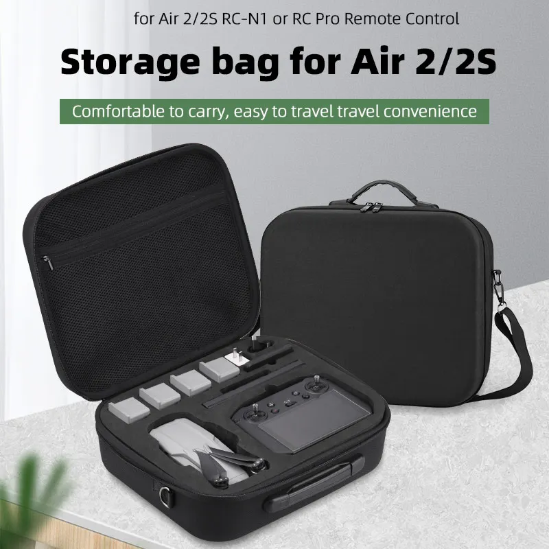 

For DJI Air 2S Case Hard Carrying Case Drone Bag for Mavic Air 2 / Air 2S RC-N1 Remote Controller or RC Pro Remote Control Case