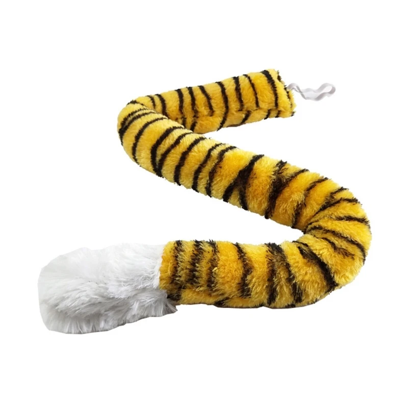 Tiger-Kostüm-Zubehör-Set – Tiger-Ohr-Stirnband, Schwanz, Halloween-Cosplay-Requisiten