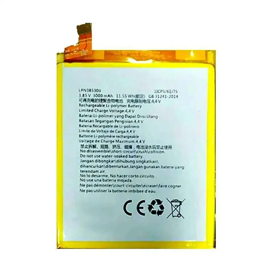 

LPN385300 Mobile Phone Battery 3000mAh For Hisense F23 F23M Reliable Power Supply